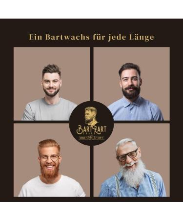 Bartzart Agadir Beard Balm with Muschus Fragrance | 50G Beard Wax for Men | Argan Oil for Healthy Beard Growth | Premium Barber-Grade Formula - Buy Online on SooperMarket.com