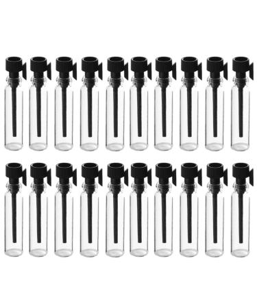 Healifty 100 pieces of aromatherapy perfume bottles for women and men black 4.5 x 0.8 cm black 4.5 x 0.8 cm black 4.5x0.8cm