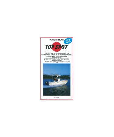 Top Spot Map N237 Winyah Bay S.C. to