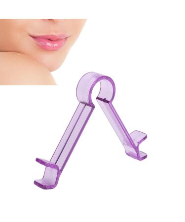 Lip Enhancer Tool - Lip Plumping Device for Clearer Jaw Line Reduce Lips Wrinkles Anti Aging Facial Exerciser Enhancer (Purple)