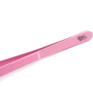 RepTech Pink Stainless Steel Tweezers - 30cm Angled Cost-Effective & Durable for Precision Crafting - Buy Online on SooperMarket.com