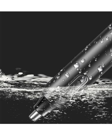 Ear and Nose Hair Trimmer for Men - Stainless Steel Waterproof Dual Edge Blades Mute Motor with Cleaning Brush - Buy Online on SooperMarket.com