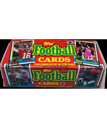 1990 Topps NFL Football Factory Sealed Complete 528 Card Set