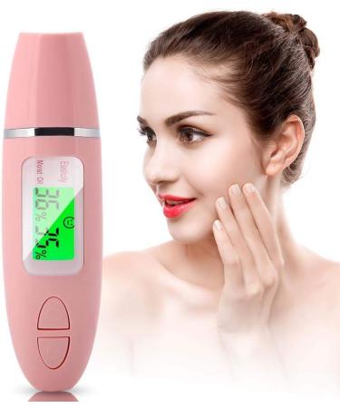 Portable Digital LCD Display Precision Skin Sensor Tester Face Moisture Water Oil Analyzer - Buy Online on SooperMarket.com