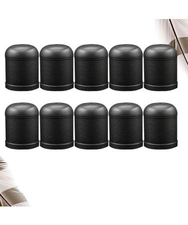 Toyvian 10PCS Rolling Dice Cup - Professional Black Cylindrical Dice Box for Party Entertainment - Buy Online on SooperMarket.com