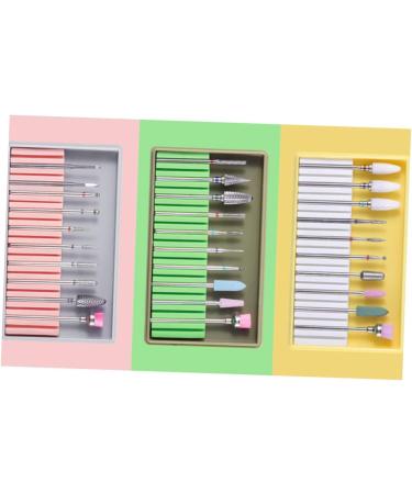Mikinona 1 Set Nail Drill Bits Acrylic Nail Kit Manicure Sand Tool Manicure Drill Bits Diamond Nail Bit Kit De Pedicure Tools Gel Nail Kits Nails Drill Bits Manicure Pedicure Kit Nail Tools - Buy Online on SooperMarket.com