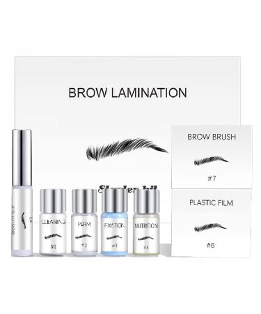 MIELIKKI Eyebrow Lamination Kit DIY Eye Brow Lift Styling Kit Fuller & Thicker Brows for 6 weeks Easy to Use Perfect for Salon Home Use Brow Brush and Brow Film Added