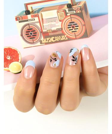Kalolary 20PCS Nail Gel Polish Strips - Self-Adhesive Full Wraps Stickers with Nail File - UV/LED Lamp Required (NJTZ-19) - Buy Online on SooperMarket.com