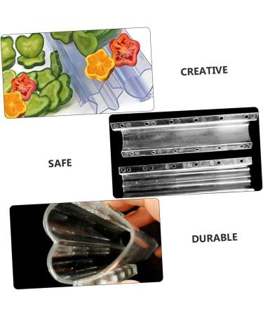 Mipcase 9 Pcs Vegetable Shaping Mold Moulds Fruit Growing Shaper Vegetable Molds Star Metal Rod Stereotypes - Buy Online on SooperMarket.com