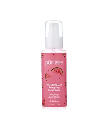 purlisse Watermelon Energizing Facial Mist Spray - Fresh & Light Hydrating Face Spray for All Skin Types
