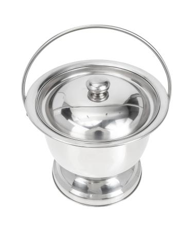 ORFOFE Patient Urinal Pot Practical People Urinals Kids Pee Stainless Cover Steel Travel Toilet Elders Training Sturdy With