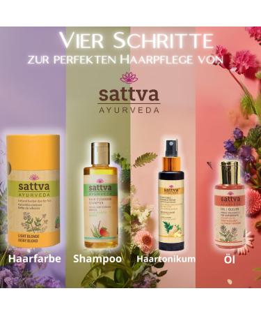 Sattva Vitalizing Hair Growth Oil - Natural Strengthening Oil for Hair Loss & Graying | 100ml - Buy Online on SooperMarket.com