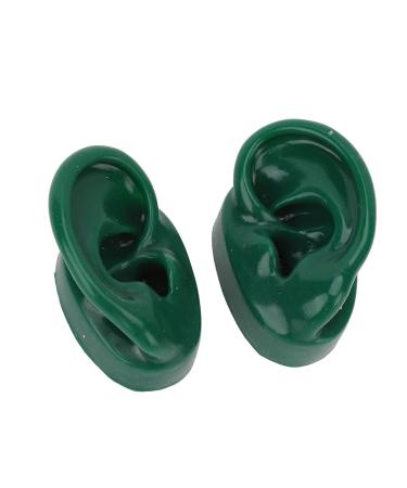 Kadimendium Simulated Ear Model Pair - Water Resistant & Durable for Acupuncture Clinics (Green) - Buy Online on SooperMarket.com