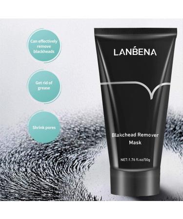 Blackhead Removal Peel Off Mask - Purifying Bamboo Charcoal Facial Mask for Deep Pore Cleansing & Skin Brightening - Suitable for All Skin Types - Buy Online on SooperMarket.com