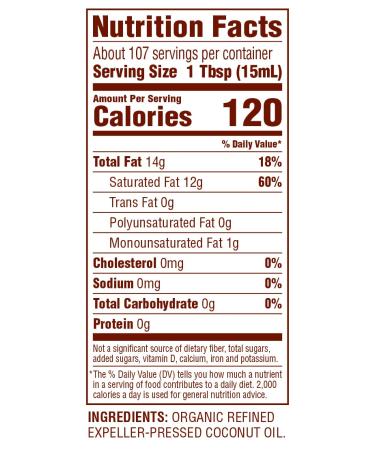Nutiva Organic Refined Coconut Oil 54 fl oz - Premium Cooking & Baking Oil - Buy Online on SooperMarket.com