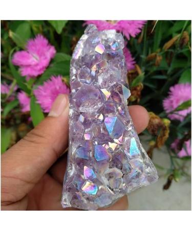 Amethyst Rough Stone for 180g Gold Titanium Purple Rainbow Amethyst Bismuth Crystal Cluster Brazil HOMEZHOU - Buy Online on SooperMarket.com