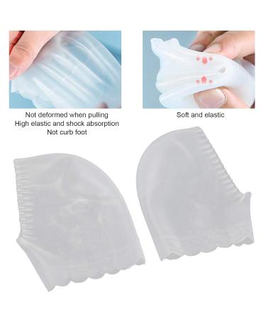 Moisturizing Gel Jersey Socks for Dry Cracked Feet - Silicone Heel Cushion Inserts for Men & Women - Buy Online on SooperMarket.com