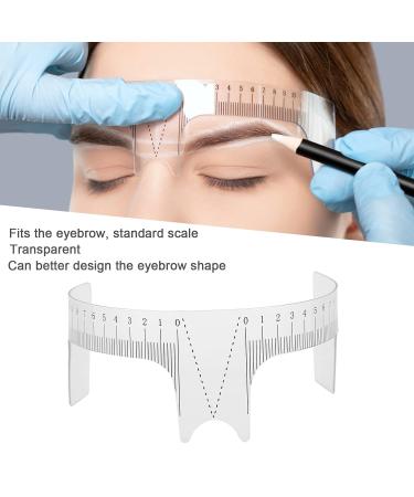 Professional Eyebrow Positioning Ruler | Brow Stencils & Shaper | Microblading & Brow Mapping Tool - Buy Online on SooperMarket.com