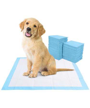BACTIM Puppy Pads Pack of 50 Super Absorbent Disposable Dog and Puppy Training Pads (60 x 45cm) Multi Layered Leakproof Odour Locking Toilet Trainer Pee Mat for Small to Large Size Pet Incontinence