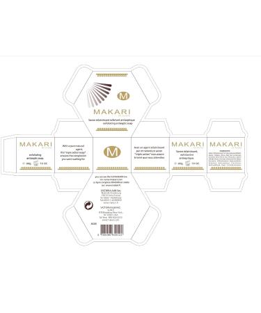 Makari Classic Exfoliating Antiseptic Soap (7oz) - Promotes Even Skin Tone, Detoxifies and Revitalizes Skin - For Dry, Oily, Normal, Maturing, and Combination Skin - Buy Online on SooperMarket.com