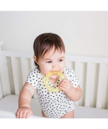 Green Sprouts Cool Nature Teethers 2-Pack - Yellow & Aqua for 3+ Months - Buy Online on SooperMarket.com