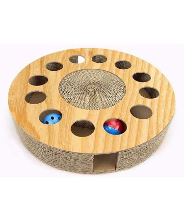 Sturdy Scratching Cat Toy with Jingly Balls - Suitable for Cats of All Ages - Buy Online on SooperMarket.com