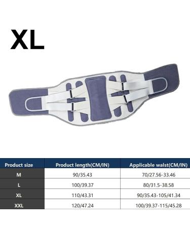 GUANGLU Back Support Belt | Back Protective Brace for Men - Waist Lumbar Lower Back Support Belt for Women Men Back Reliever Spinal Belt Back Relief Strap Blue O - Buy Online on SooperMarket.com