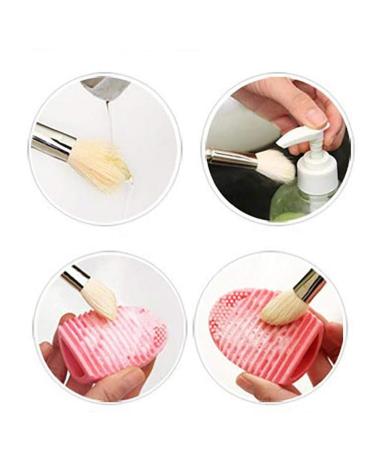 Silicone Makeup Brush Cleaner - Portable Cleaning Pad & Remover in Random Colors | Essential Beauty Tool for Flawless Makeup - Buy Online on SooperMarket.com