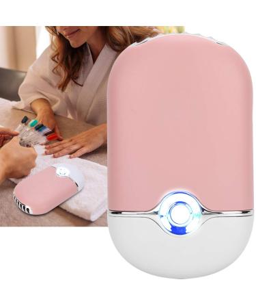 Mini Fan Multifunctional Eco-Friendly Eyelash Extension Fan Small Home for Nail Art(Pink)