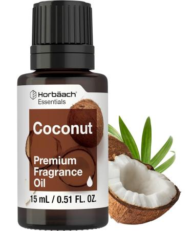 Coconut Fragrance Oil | 0.51 fl oz (15ml) | Premium Grade | for Diffusers  Candle and Soap Making  DIY Projects & More | by Horbaach