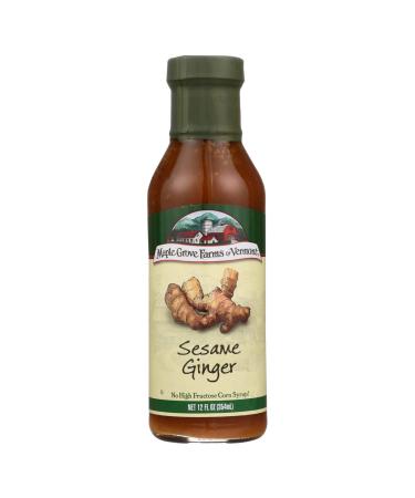 Maple Grove Farms Sesame Ginger Dressing, 12 Ounce - 6 per case.