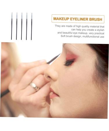 Baluue 5pcs Fine Eyeliner Brush Makeup Eyeliner Brush Thin Eyeliner Brush Make up Brushes Gels Fiber Black - Buy Online on SooperMarket.com