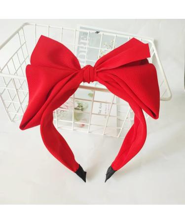 Lvyeer Red Big Bow Headbands for Women Bowknot Headbands Cute Red headbands - Buy Online on SooperMarket.com