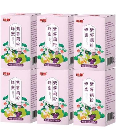 Purple Potato Black Sesame Grain Lotus Root Powder Nutritious and Healthy Breakfast Healthy and Full Meal Replacement Porridge with Fruit Nuts (Honey Purple Potato Lotus Root Noodles 3 box) Honey Purple Potato Lotus Root Noodles 3 box - Buy Online on SooperMarket.com