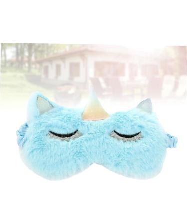NOLITOY Night Blindfold Sleep Mask | Comfortable Eye Cover for Better Sleep | Blue | International Shipping Available - Buy Online on SooperMarket.com