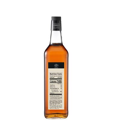 1883 Organic Vanilla Syrup 1 Liter - Smooth Flavor for Hot & Iced Beverages | Gluten-Free, Vegan, Non-GMO | Made in France | Glass Bottle - Buy Online on SooperMarket.com