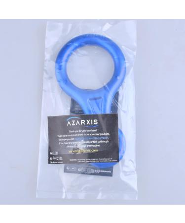 Azarxis 35kN Figure of Eight Descender - Blue Climbing Gear for Outdoor Recreation | International Shipping - Buy Online on SooperMarket.com