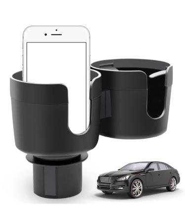 Fowybe 2 Pcs Water Cups Holder Expanders Dual Car Cup Holding Expander Adapter for Cups Phones Bottles | Universal Car Cup Holder for Snack Bottles Cups Drinks