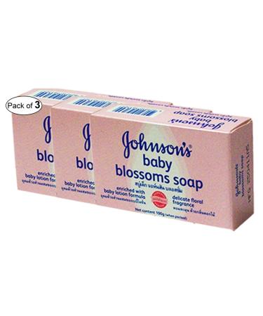 Johnson s Baby Blossoms Soap (100g Approx.) (Pack of 3)