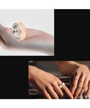 Smart Health Ring Sleep Monitoring Smart Health Monitor Ring Step Counting with Long Endurance for Night Use (20) Size 18 Applicable Finger Circumference: Approx. Size 18 Applicable Finger Circumference: Approx. - Buy Online on SooperMarket.com