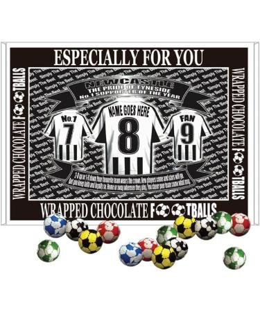 Newcastle Football Shirt Personalised Gift Boxed Sweets Variety - Buy Online on SooperMarket.com