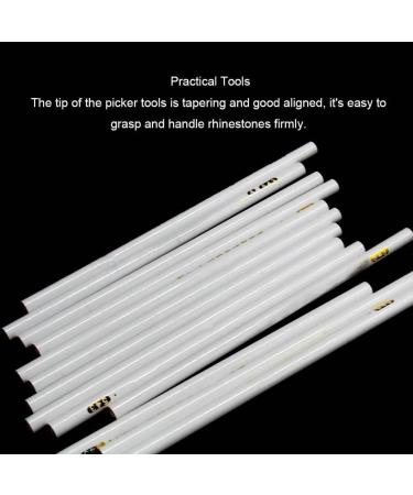 kesurpae Rhinestones Wooden Picker Set Nail Art Decoration Wax Pencils DIY Picking Beauty Manicure Craft Supplies for Home 17.5 sharpened - Buy Online on SooperMarket.com