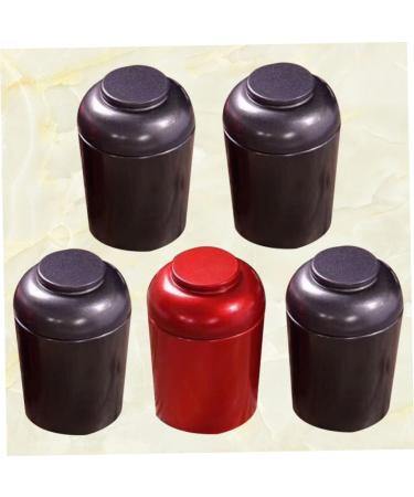 Alipis 5pcs 1 Set Portable Sealed Cans Tea Can Sealed Jar Travel Tin Can Tinplate - Buy Online on SooperMarket.com