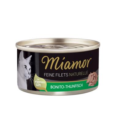Miamor Fine Fillets Natural Bonito Tuna 24x80g Bonito Tuna