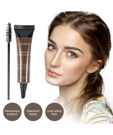 Buy Eyebrow Interlocking Cream with Brush - Career Gel Tinting & Water Density Eyebrow Formula (04#) | International Shipping Available - Buy Online on SooperMarket.com