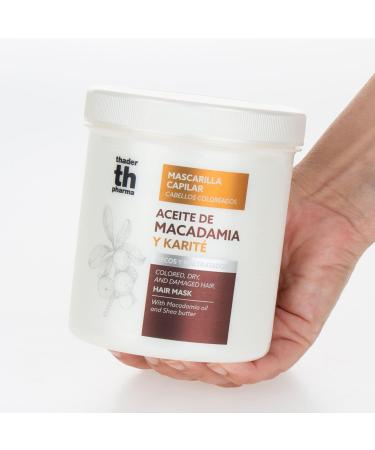 Thader Th Pharma Macadamia & Shea Butter Hair Mask 700ml - Nourishing & Hydrating | International Shipping Available - Buy Online on SooperMarket.com