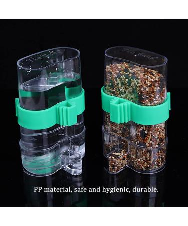Water Feeders for Birds Liwein 4 Pack Bird Water Dispenser Automatic Bird Feeder Food Dispenser Pet Feeder Water Cup for Parrots Budgie Cockatiel - Buy Online on SooperMarket.com