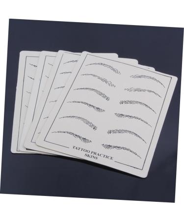 Housoutil 6 Pcs Eyebrow Microblading Skin Eyebrow Training Skin Practice Skin - Buy Online on SooperMarket.com