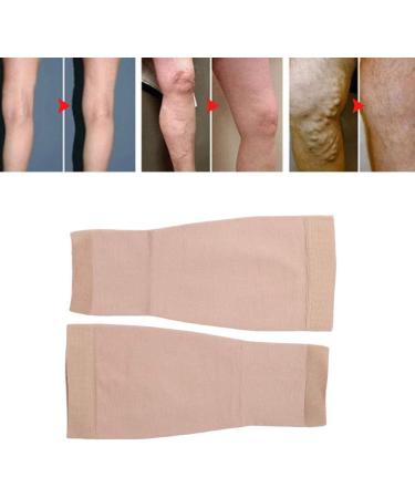 Calf Compression Cuff for Men & Women - 20-32 mmHg Varicose Vein Socks for Swelling & Edema Relief - Buy Online on SooperMarket.com