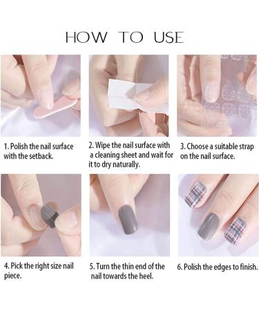 24PCS Square French Rhinestone Gloss Black Press on Nails for Women and Girls - Buy Online on SooperMarket.com